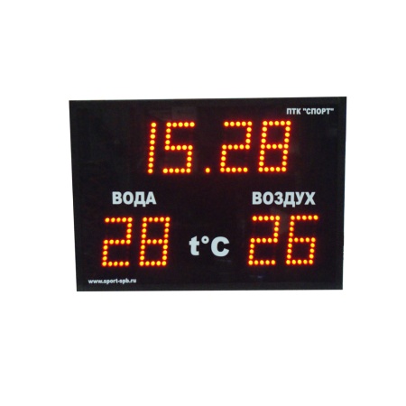 Купить Часы-термометр СТ1.13-2t для бассейна в Видном 