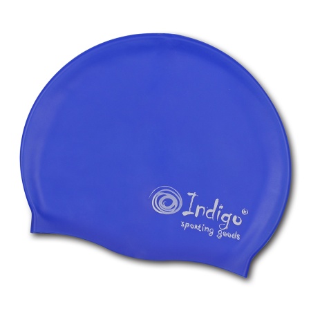Купить Шапочка для плавания силиконовая Indigo однотонная  в Видном 